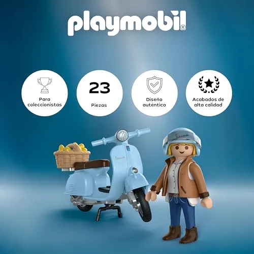 PLAYMOBIL ▫️ Veículos | 80 anos da Vespa: Estilo icónico 2