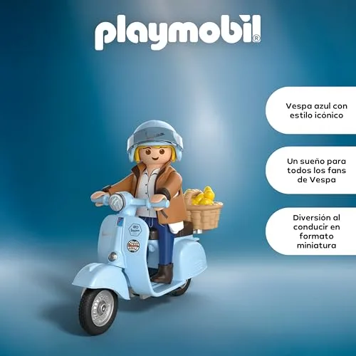 PLAYMOBIL ▫️ Veículos | 80 anos da Vespa: Estilo icónico 3