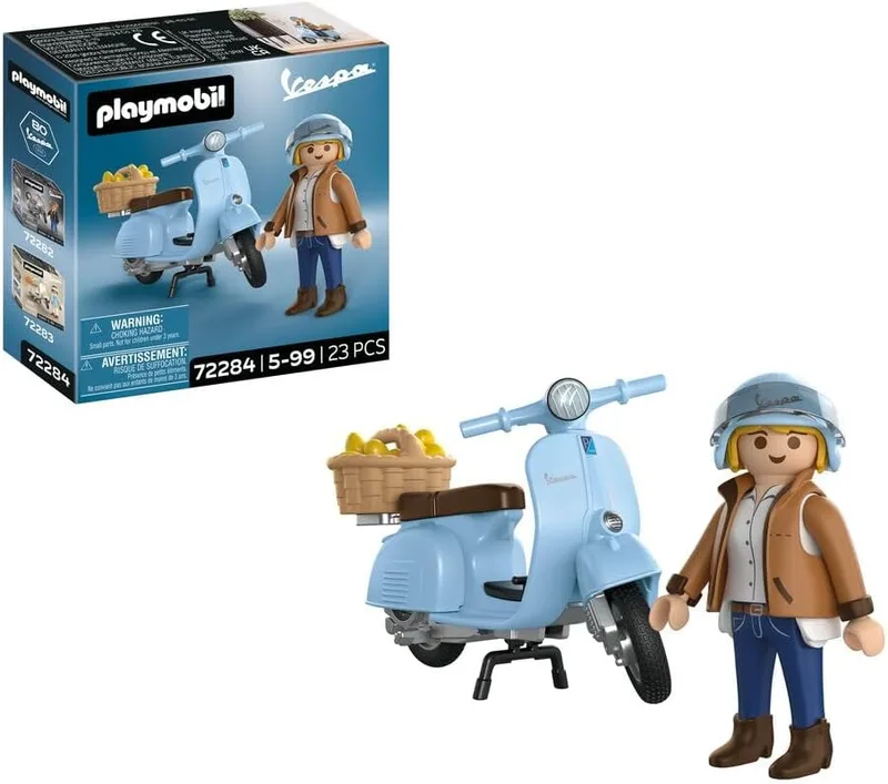 PLAYMOBIL ▫️ Veículos | 80 anos da Vespa: Estilo icónico