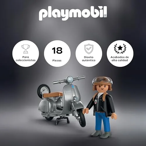 PLAYMOBIL ▫️ Vespa | Vespa 80.º Aniversário: Estilo Original 2