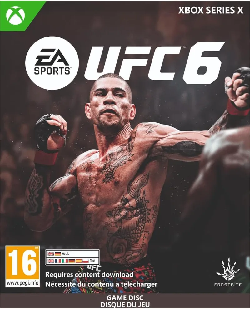Electronic Arts ▫️ EA Sports UFC 6 Edição Padrão XBOX Series X | Disco | Jogos de vídeo | Multilingue