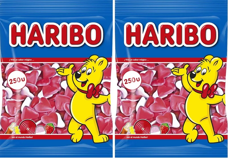 HARIBO ▫️ Corações - 1750 gr (Embalagem de 2)