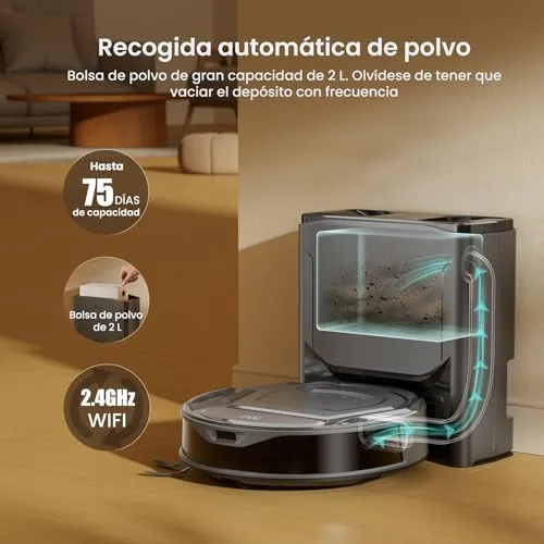 Lefant ▫️ M210 Plus – Aspirador e esfregador de chão robótico 2