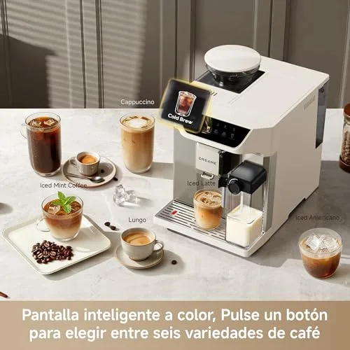 dreame ▫️ Ecceluxe Master, Máquina de café expresso automática, Cold Brew com um toque 4