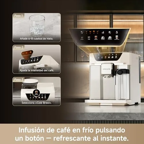 dreame ▫️ Ecceluxe Master, Máquina de café expresso automática, Cold Brew com um toque 5