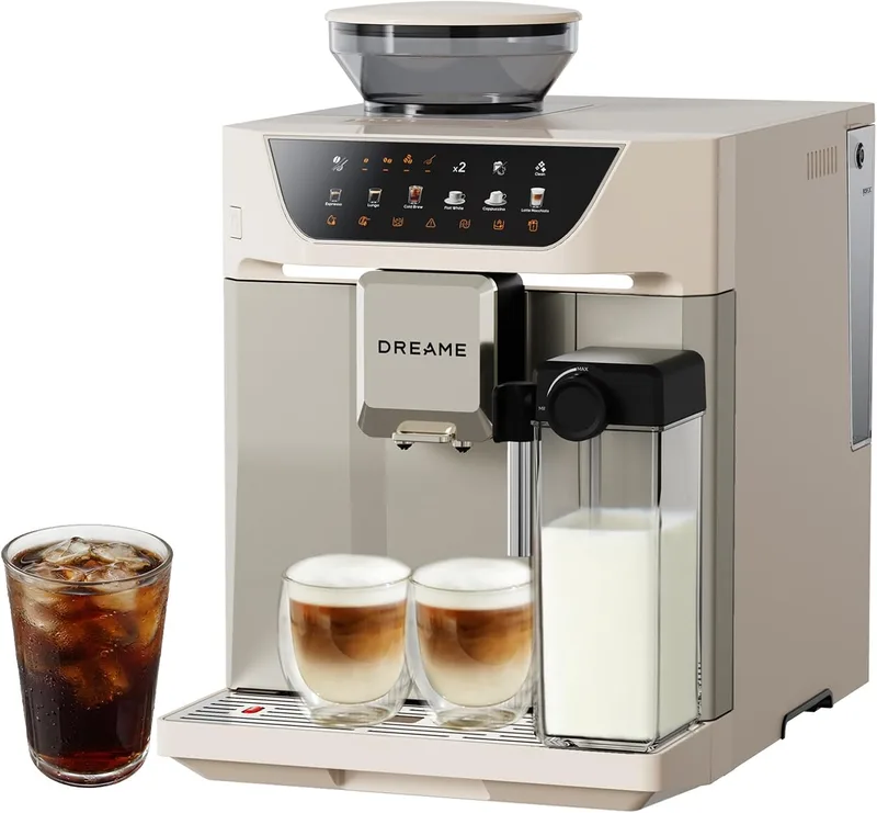 dreame ▫️ Ecceluxe Master, Máquina de café expresso automática, Cold Brew com um toque