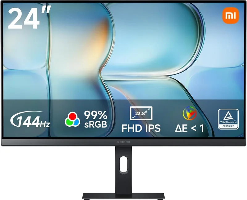 XIAOMI ▫️ Monitor de jogos de 24 polegadas, FHD 144 Hz, FreeSync, P24FDA-RAGL