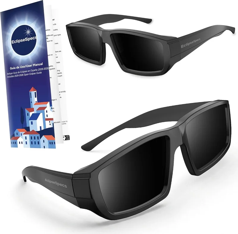 EclipseSpecs ▫️ Óculos para eclipse solar homologados, CE e EN ISO 12312-2