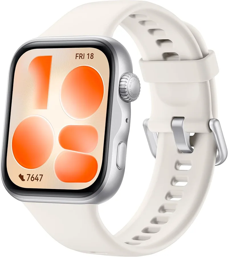 HUAWEI ▫️ Watch FIT 5 Smartwatch, GPS, ecrã AMOLED de 1,82″, 2500 nits, branco