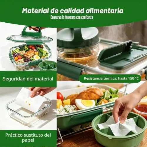 auvstar ▫️ Saladeira para Levar 1400 ml 7