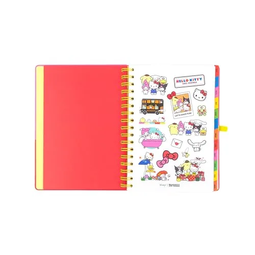 Mr. Wonderful ▫️ Agenda escolar Hello Kitty 2026-2027 semanal com autocolantes e extras – Agenda completa de setembro de 2026 a agosto de 2027 4