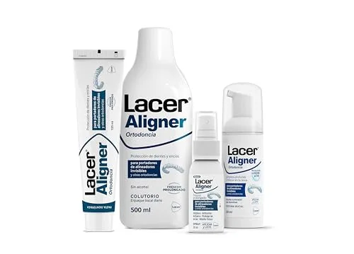 LACER ▫️ ALIGNER - Spray bucal para ortodontia invisível e alinhadores, 30 ml, frescura prolongada, anticárie e antiplaca, protege as gengivas, aplicação rápida sem necessidade de enxaguamento, sem glúten nem álcool 5