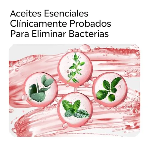 Listerine ▫️ Clinical Solutions Gengivas Sabor Suave (1x500 ml), elixir bucal com flúor que protege as gengivas, elixir bucal sem álcool com sabor a menta suave, elixir bucal para gengivas com mais 60% de zinco 5