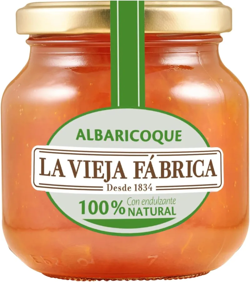 La Vieja Fabrica ▫️ La Vieja Fábrica | Compota de alperce com adoçante 100% NATURAL | 280 g