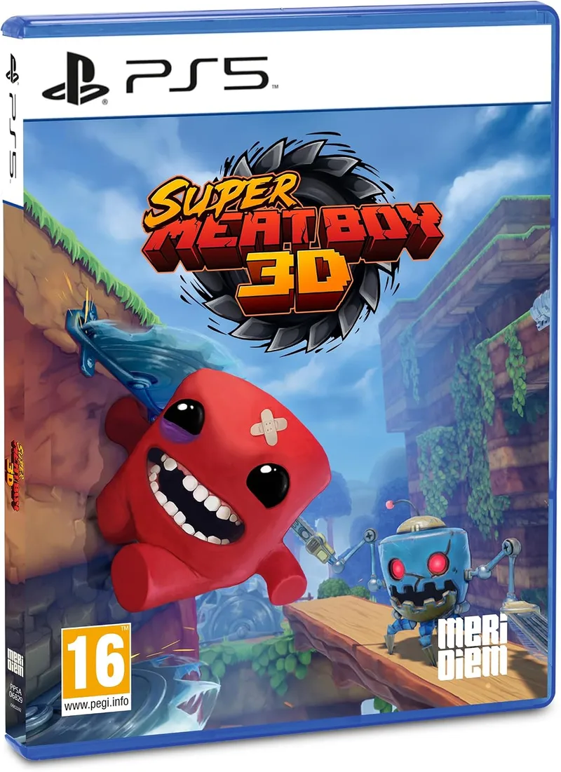 MDM MERIDIEM GAMES ▫️ SUPER MEAT BOY 3D - PlayStation 5