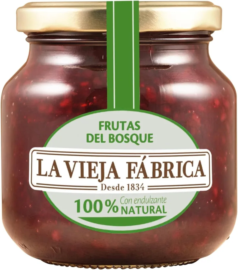 La Vieja Fabrica ▫️ La Vieja Fábrica | Compota de frutos silvestres com adoçante 100% NATURAL | 280 g