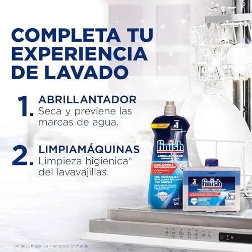 Finish ▫️ Quantum All in 1 Pastilhas para máquina de lavar louça - 80 cápsulas 5