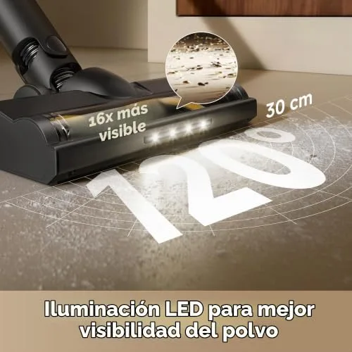 dreame ▫️ R10s Lite-A, Aspirador sem fio, 25 000 PA/75 AW, Tubo dobrável 5