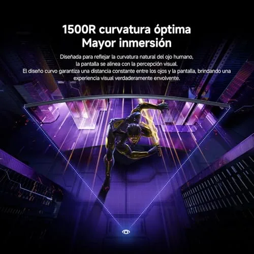 Xiaomi ▫️ Monitor de jogos curvo 2K de 34 polegadas, 180 Hz, 1 ms GTG, 1500R, C34WQDA-RGGL 3
