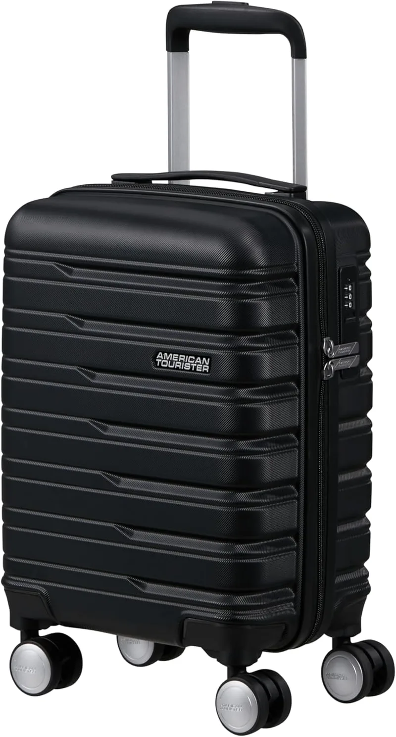 American Tourister ▫️ Flashline Classic, S, Shadow Black, S, Clássico