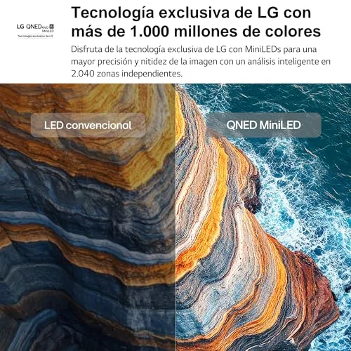 LG ▫️ 43QNED70B6C - Smart TV QNED MiniLED com IA, 43", 4K, sem reflexos a 94%, 2026 4