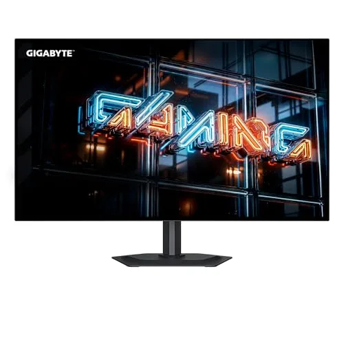 Gigabyte Technology ▫️ Monitor de jogos GIGABYTE MO27Q28GR WOLED Brilhante de 27” QHD - 2560 x 1440, 280 Hz, 0,03 ms, 335 cd/m², Display HDR True Black 500, HDMI 2.1, DisplayPort 1.4 2