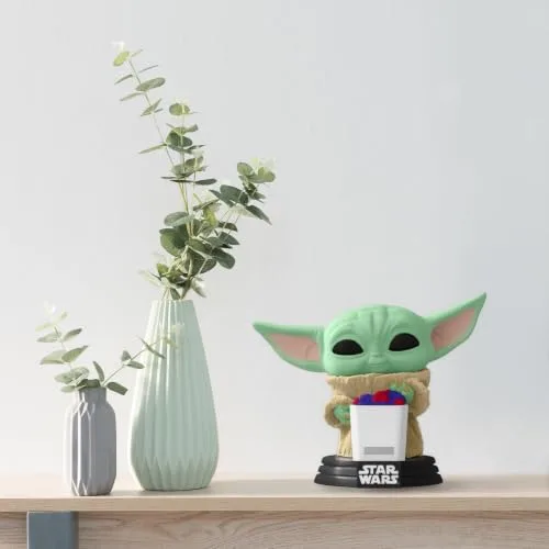 Funko ▫️ Figura de vinil exclusiva Pop Star Wars M&G Grogu FL 2