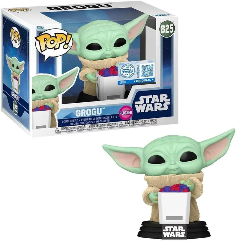 Funko ▫️ Figura de vinil exclusiva Pop Star Wars M&G Grogu FL