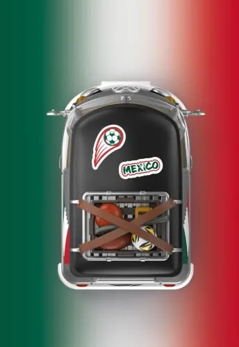 PLAYMOBIL ▫️ Volkswagen | Volkswagen T1 Camper Edição Mex | Camper retro com equipamento desportivo, porta-bagagens e folha de autocolantes | para crianças a partir dos 4 anos | 72315 5