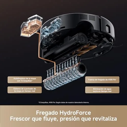 MOVA ▫️ Z60 Ultra Roller Complete, Aspirador Robô, Preto 7