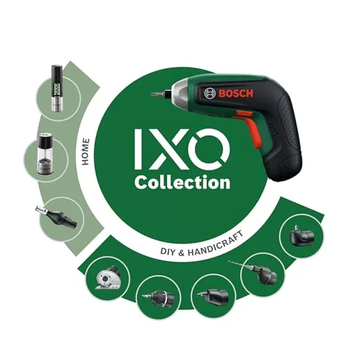 Bosch ▫️ Chave de parafusos a bateria IXO8 (inclui adaptador angular, conjunto de 10 pontas e bateria, em caixa de cartão) 2