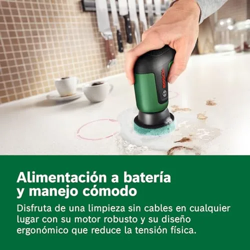 Bosch ▫️ TAYDO (UniversalBrush 4V) Escovas elétricas a bateria (inclui kit de 12 acessórios e bolsa de transporte, em caixa de cartão) 4