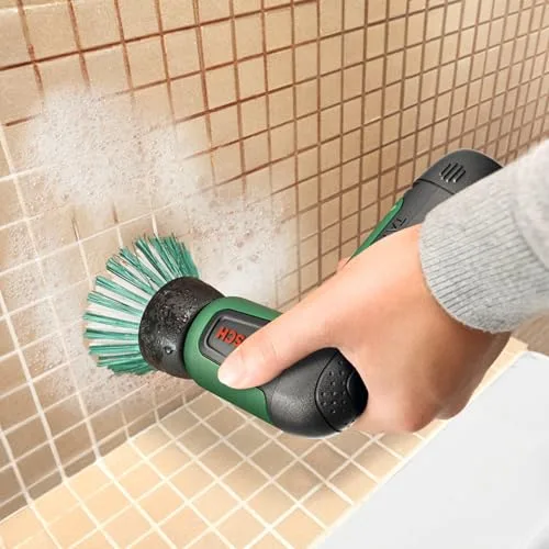 Bosch ▫️ TAYDO (UniversalBrush 4V) Escovas elétricas a bateria (inclui kit de 12 acessórios e bolsa de transporte, em caixa de cartão) 6