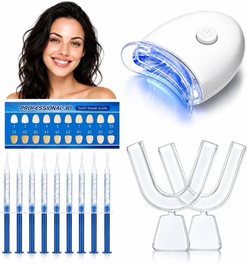 LureLuxe ▫️ Branqueamento dentário em casa, Gel de branqueamento dentário, Gel de enfermagem para branqueamento dentário, Reduz manchas, Fácil aplicação, Um sorriso mais brilhante