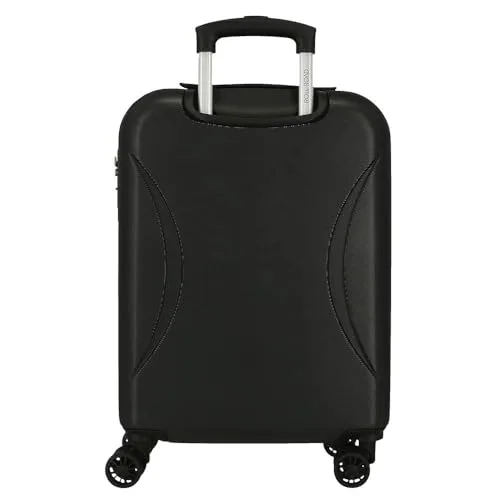 ROLL ROAD ▫️ Joumma Formentera Mala de Cabine Preta 38x55x20 cm Rígida em ABS Cadeado de combinação integrado 35 L 2,6 kg 4 rodas duplas Bagagem de mão 3