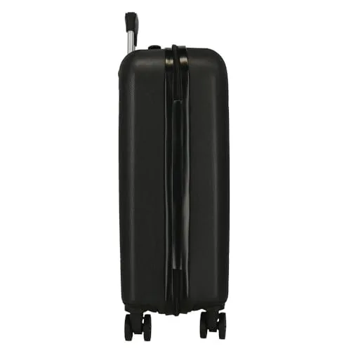 ROLL ROAD ▫️ Joumma Formentera Mala de Cabine Preta 38x55x20 cm Rígida em ABS Cadeado de combinação integrado 35 L 2,6 kg 4 rodas duplas Bagagem de mão 4