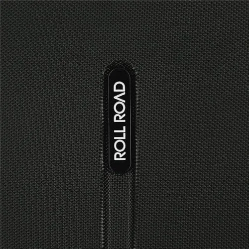 ROLL ROAD ▫️ Joumma Formentera Mala de Cabine Preta 38x55x20 cm Rígida em ABS Cadeado de combinação integrado 35 L 2,6 kg 4 rodas duplas Bagagem de mão 7
