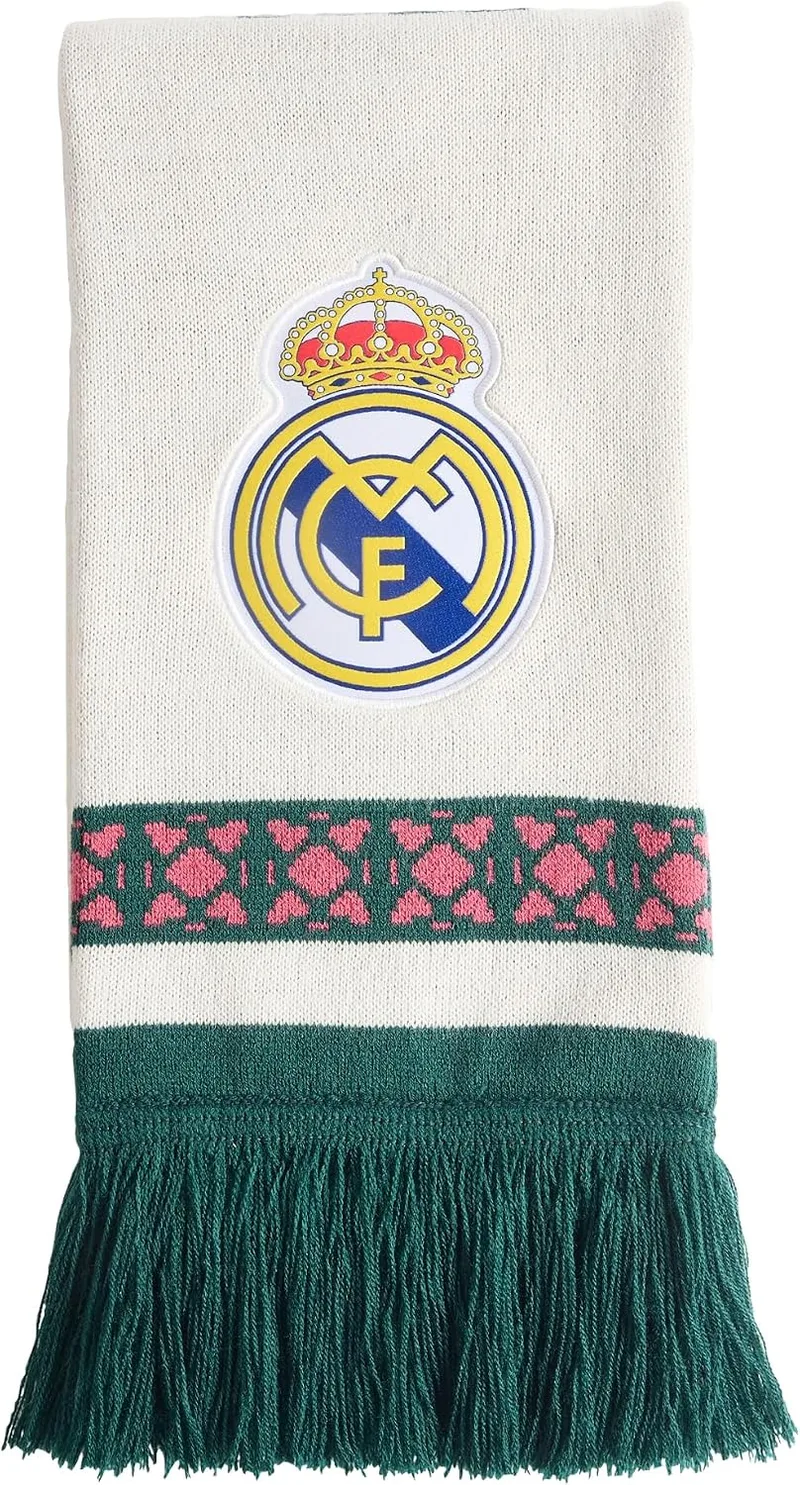 adidas ▫️ Cachecol Unisexo para Adulto «Real Madrid Home»