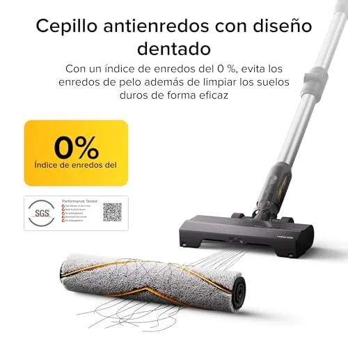 roborock ▫️ Aspirador sem fio H60 Ultra, potência de sucção de 210 AW, autonomia de 90 min 4