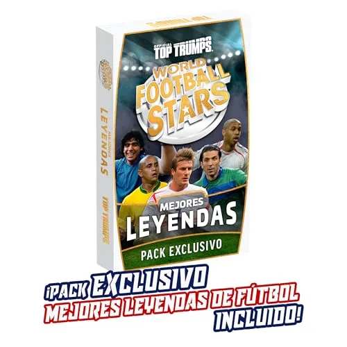 Bizak ▫️ Futebol Mundial Top 200 Starter Kit, Kit Inicial com 34 Cartas Colecionáveis, 18 Lendas do Futebol e Campo de Jogo, Cartas colecionáveis para jogar e competir, a partir dos 4 anos (64570002) 3