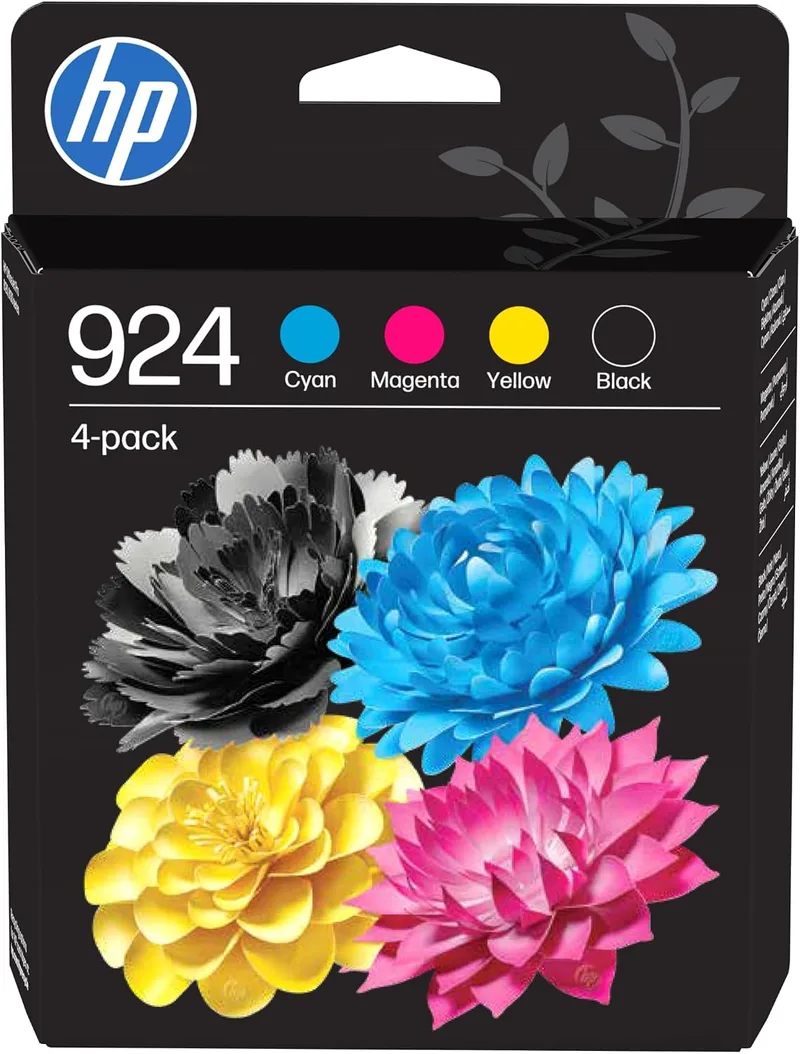 HP ▫️ Conjunto de 4 cartuchos de tinta originais 924 CMYK (4)