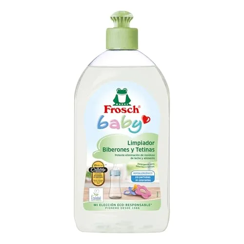 Frosch Baby ▫️ Detergente para biberões e chupetas, embalagem de 2 x 500 ml 2