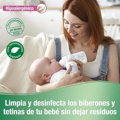 Frosch Baby ▫️ Detergente para biberões e chupetas, embalagem de 2 x 500 ml 5