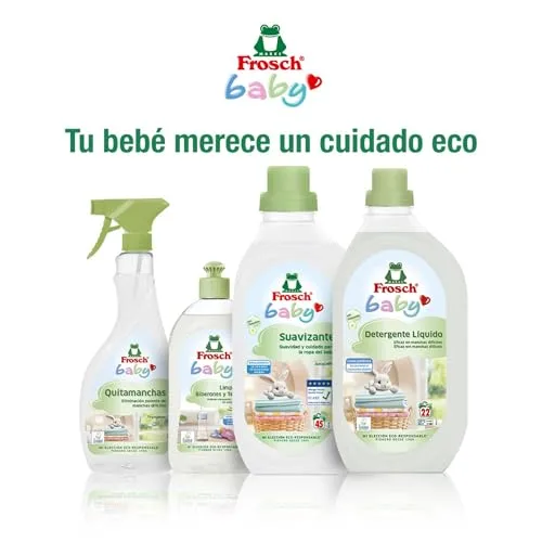 Frosch Baby ▫️ Detergente para biberões e chupetas, embalagem de 2 x 500 ml 6