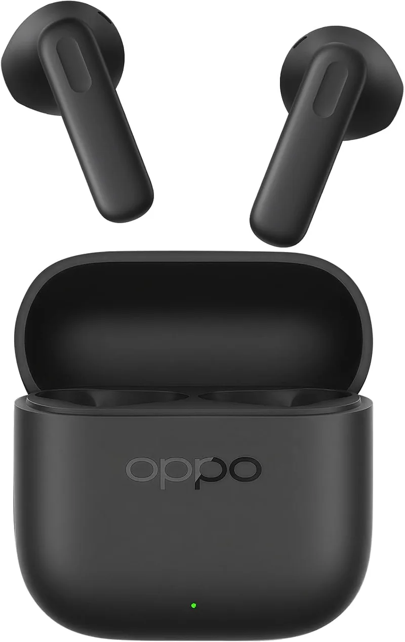 OPPO ▫️ Enco Buds3 Auscultadores Bluetooth 5.4 12,4 mm 48 h IP55, Preto Ardozia