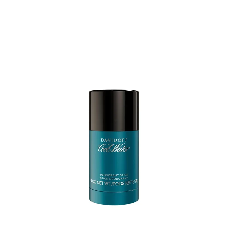 DAVIDOFF ▫️ Cool Water Extremely Mild Desodorizante em barra para homem; com aroma a notas marinhas e amadeiradas; de longa duração