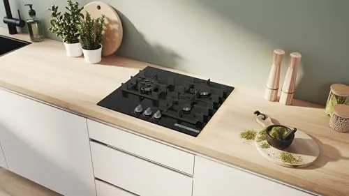 Bosch ▫️ Placa de gás, Série 4, 60 cm, Segurança GasStop, preto, PNC6B6K40 2
