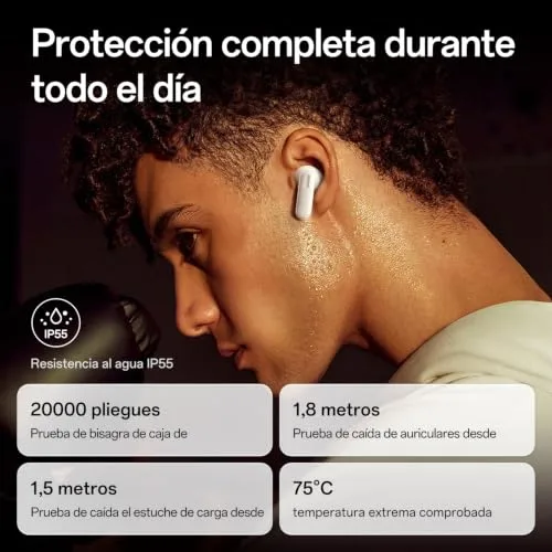 OPPO ▫️ Auscultadores sem fios Enco Buds3 Pro, Enco Master EQ, Glaze White 3