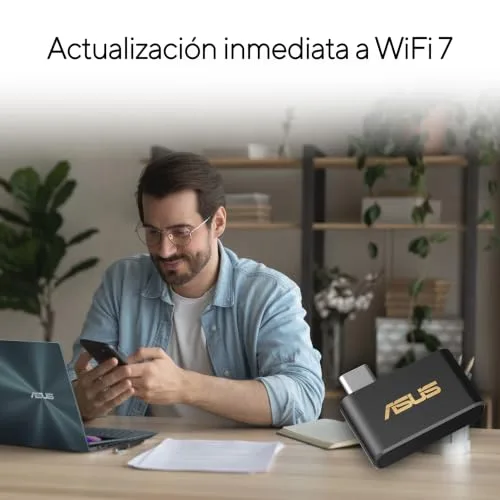 ASUS ▫️ USB-BE93 Mini - Adaptador USB Mini Wi-Fi 7 BE6500 de banda tripla 2