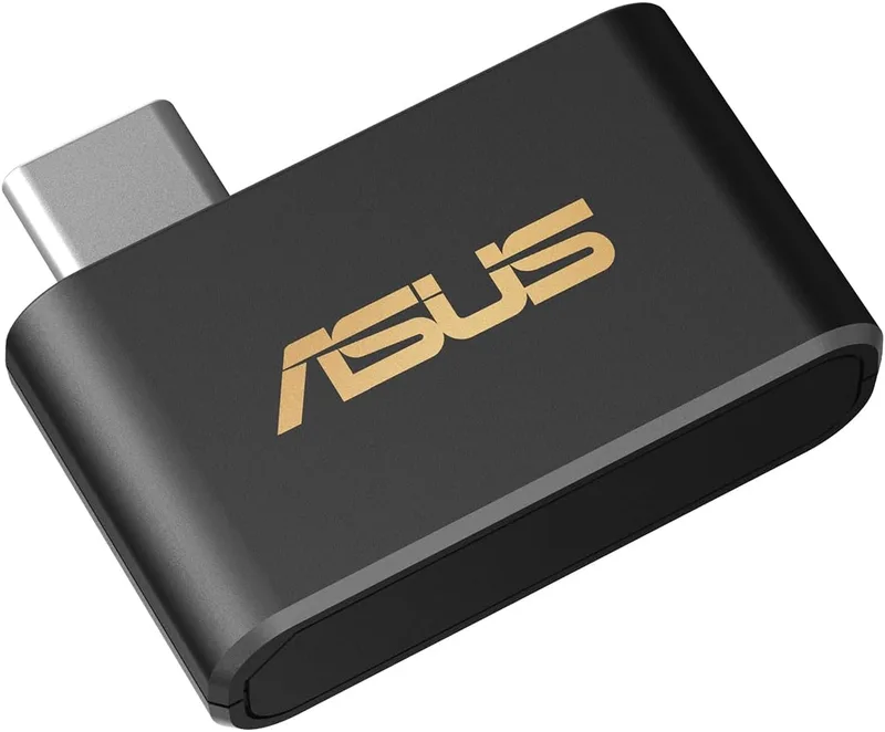 ASUS ▫️ USB-BE93 Mini - Adaptador USB Mini Wi-Fi 7 BE6500 de banda tripla